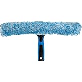 Unger Professional Connect and Clean 14" Window Scrubber Washer for Glass Cleaning, Commercial and Residential Washing, Multipurpose Tool, Gentle on Windows, Reusable Microfiber Sleeve