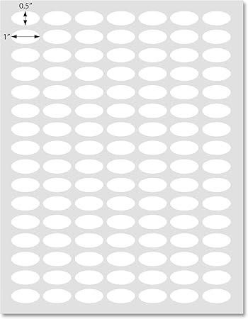 oval labels for printing