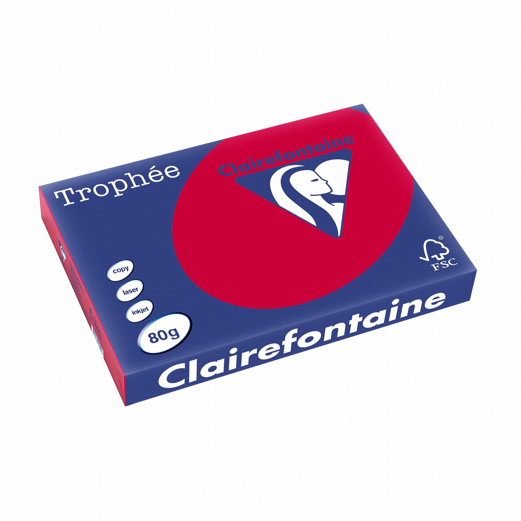 Clairefontaine Inkjet Paper 30991 A3-80g A3-80g Cerise