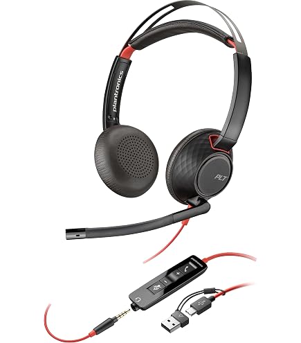【新品未使用品】plantronics poly「BLACKWIRE5200」 Amazon.com: Plantronics PLNC5220 Blackwire 5220 : Electronics