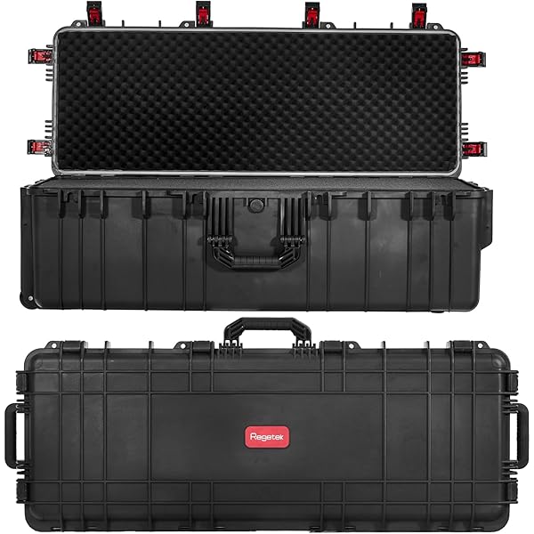 Amazon.com : Regetek Waterproof Rolling Case 36 x 17.5 x 13.5 Inch