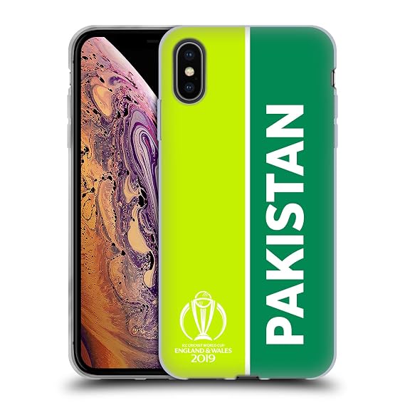 Amazon Com Official Icc Half Pakistan Cricket World Cup Soft Gel