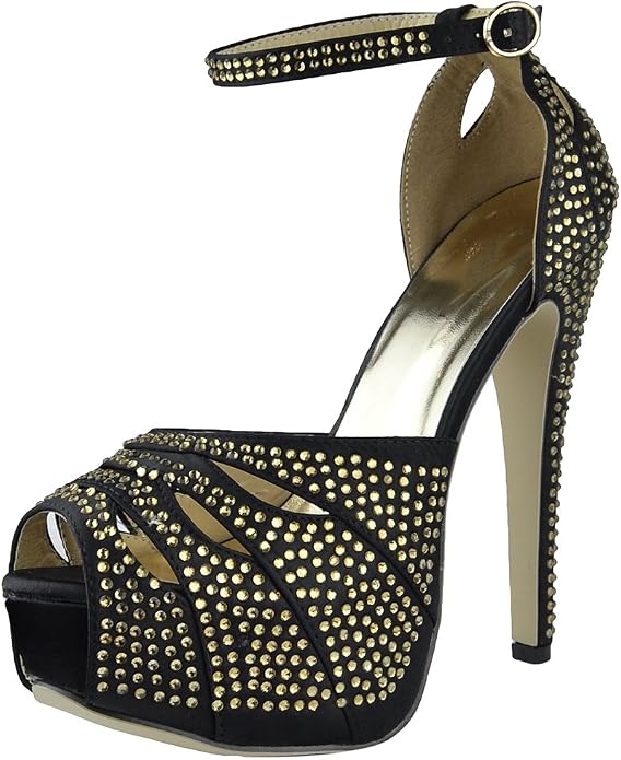 platform sandals studded