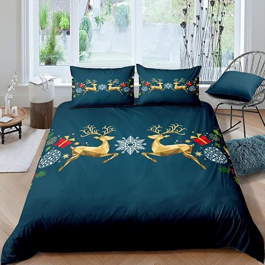 girls christmas bedding