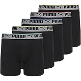 PUMA Men's 360 Sport Mesh 5 Pack Boxer Briefs