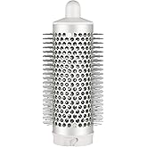 Chivixe Round Brush Attachment for Shark FlexStyle Attachments, Normal Oval Round Volumizing Brush Styling for Straight, Wavy, Curly, and Coily Hair, Sliver