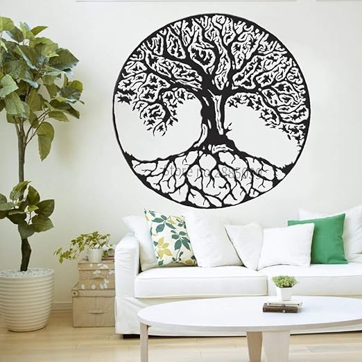 Haochenli188 Arbol De La Vida Tatuajes De Pared De Vinilo Arbol