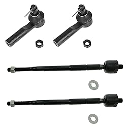 TRQ Front Tie Rod Set Compatible with 1998-2001