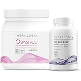 Theralogix Ovasitol Inositol Canister + Berberine Enhanced Absorption Bundle, 14.12 Ounce & 90 Count (Pack of 2)