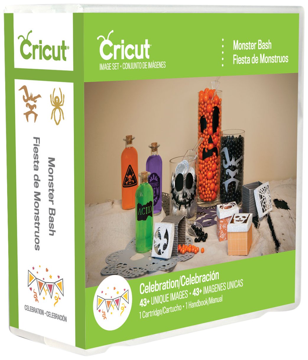 Cricut Monster Bash Seasonal Cartridge, Plastic, Multi-Colour