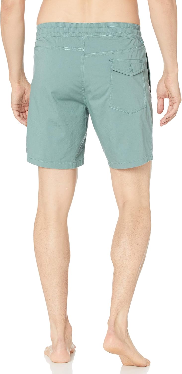 Volcom Men's Deadly Stones 17" Elastic Waist Short: Clothing