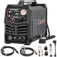 GZ GUOZHI CNC Plasma Cutter, 55 Amp Non-HF Non-Touch Pilot Arc, THC Torch Height Control Enabled, Dual Voltage 110V/220V Digital Plasma Cutter Machine