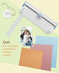 Firbon 3-in-1 Paper Cutter, 9" Compact A5 Paper