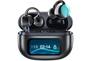 ADYOOM Ai Translation Earbuds Real Time, Translator Earbuds 144 Languages & Accents, 3-in-1 Translating Earbud Open Ear Clip-On Design, Audífonos Traductores for Travel Learning Business fit iOS & Android