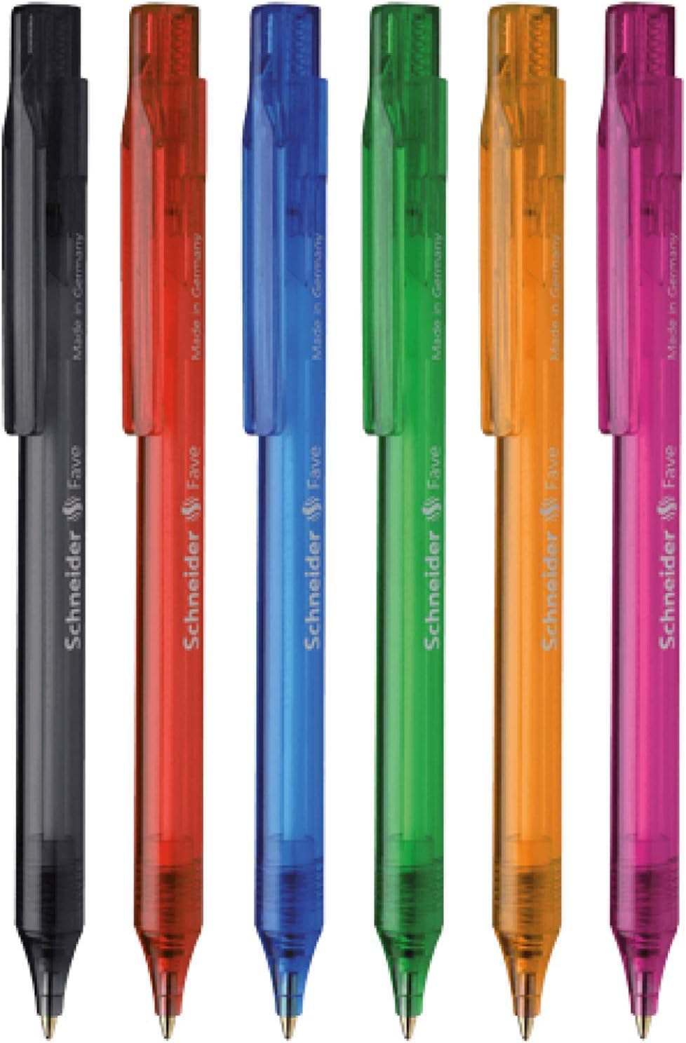 Kugelschreiber Schneider Fave 25 Stuck Amazon De Burobedarf