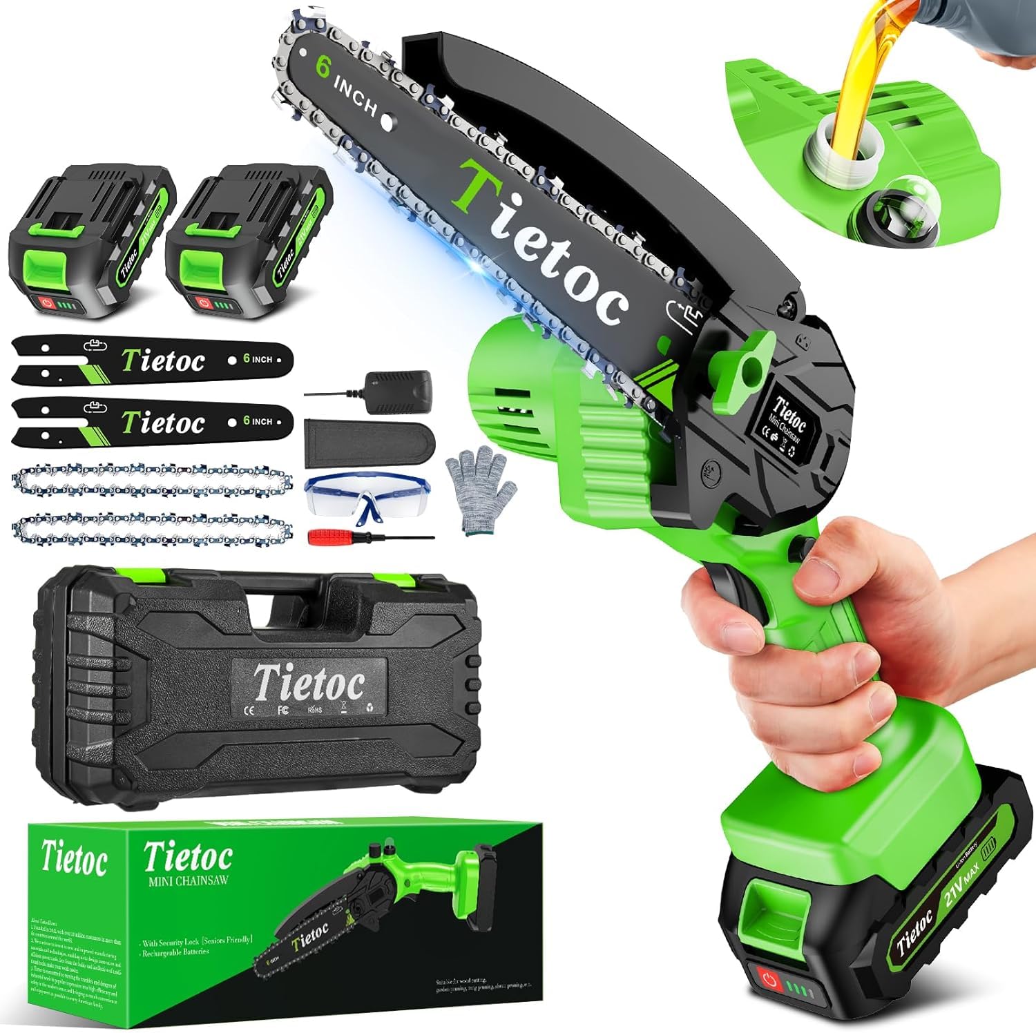 TIETOC Mini Chainsaw