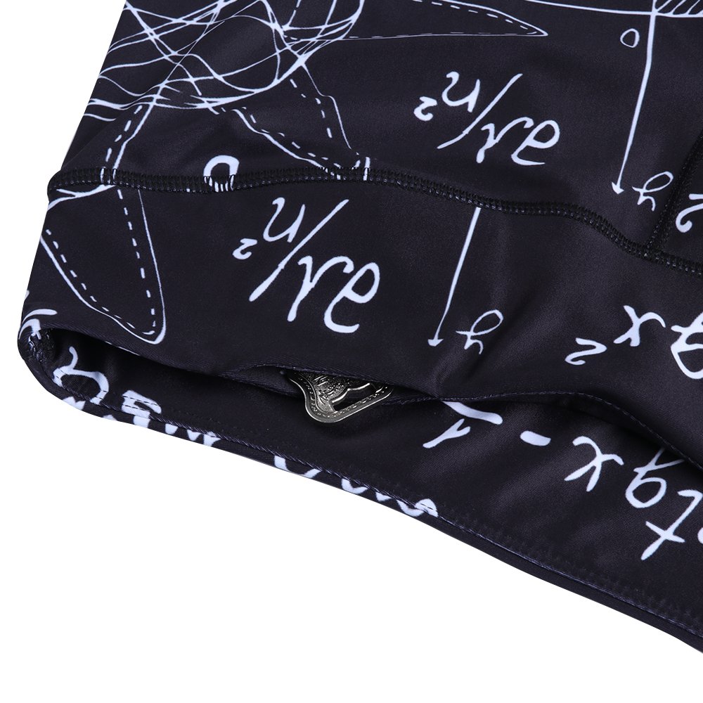 TUONROAD High Waist Printed Leggings Tummy Control Fitness Active Workout Running Jogging Gym Yoga Pants Activewear (Formula-1, M)