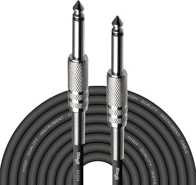 Stagg SGC10 10 m S Series Instrument Cable Phone to Phone
