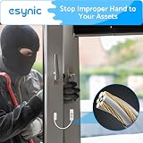 eSynic Window Restrictor & Child Window Locks 16 Pack White 19cm Cable view 4