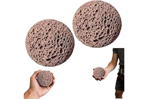 Callus Ball for Hand, Moon Grip Ball Callus Rock, Skin Conditioning Callus Building Grip Training Fidget, Non-Sweat Rock Clim