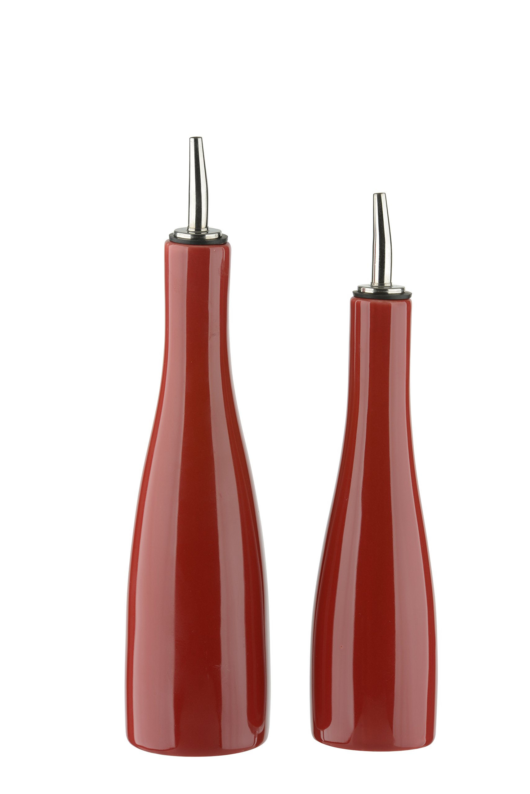 Scoop BIA Oil & Vinegar Set Red, 550ml (18oz)