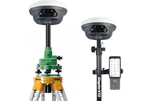 E1 RTK GNSS Survey Equipment 20 Hours Endurance RTK GNSS GPS with IMU Rover & Base Handheld Collector with Survey Software RT