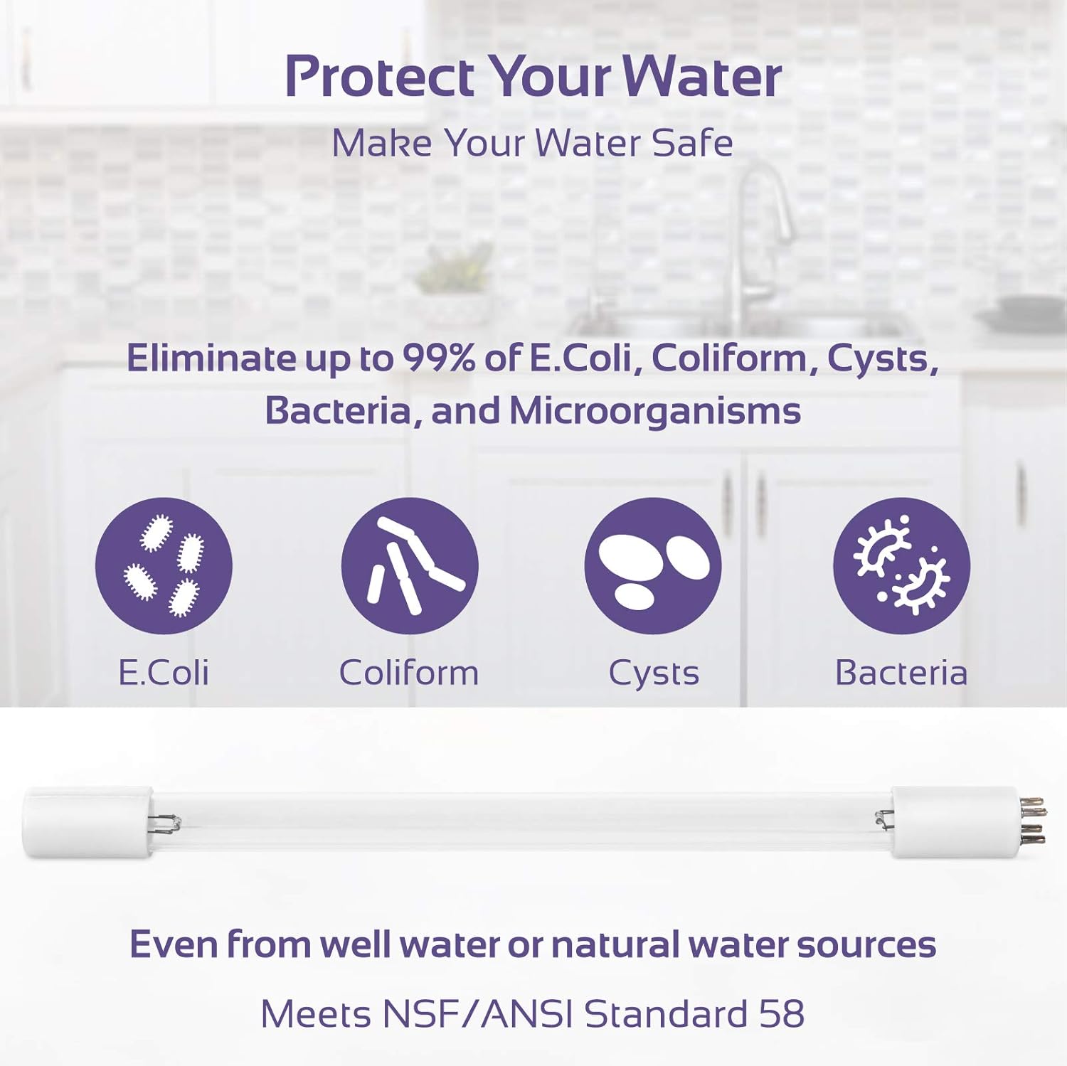 Kitchen & Bath Fixtures Replacement Countertop Water ...