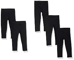 Amazon Essentials Toddler Girls' Leggings, Pack of