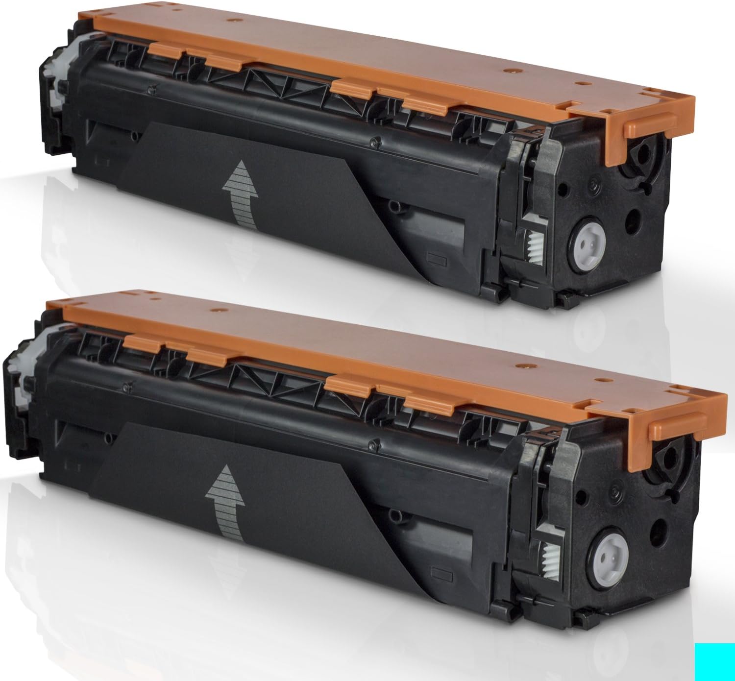 Supply Spot Compatible Toner Cartridge Replacement for HP 125A (Cyan , 2-Pack)
