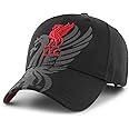 Liverpool FC Black/Grey Crest unisex-adult Cap - Authentic EPL Merchandise