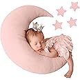 IGMaryBox Baby Moon Star Posing Pillow - Newborn Photography Prop Set (Pink)