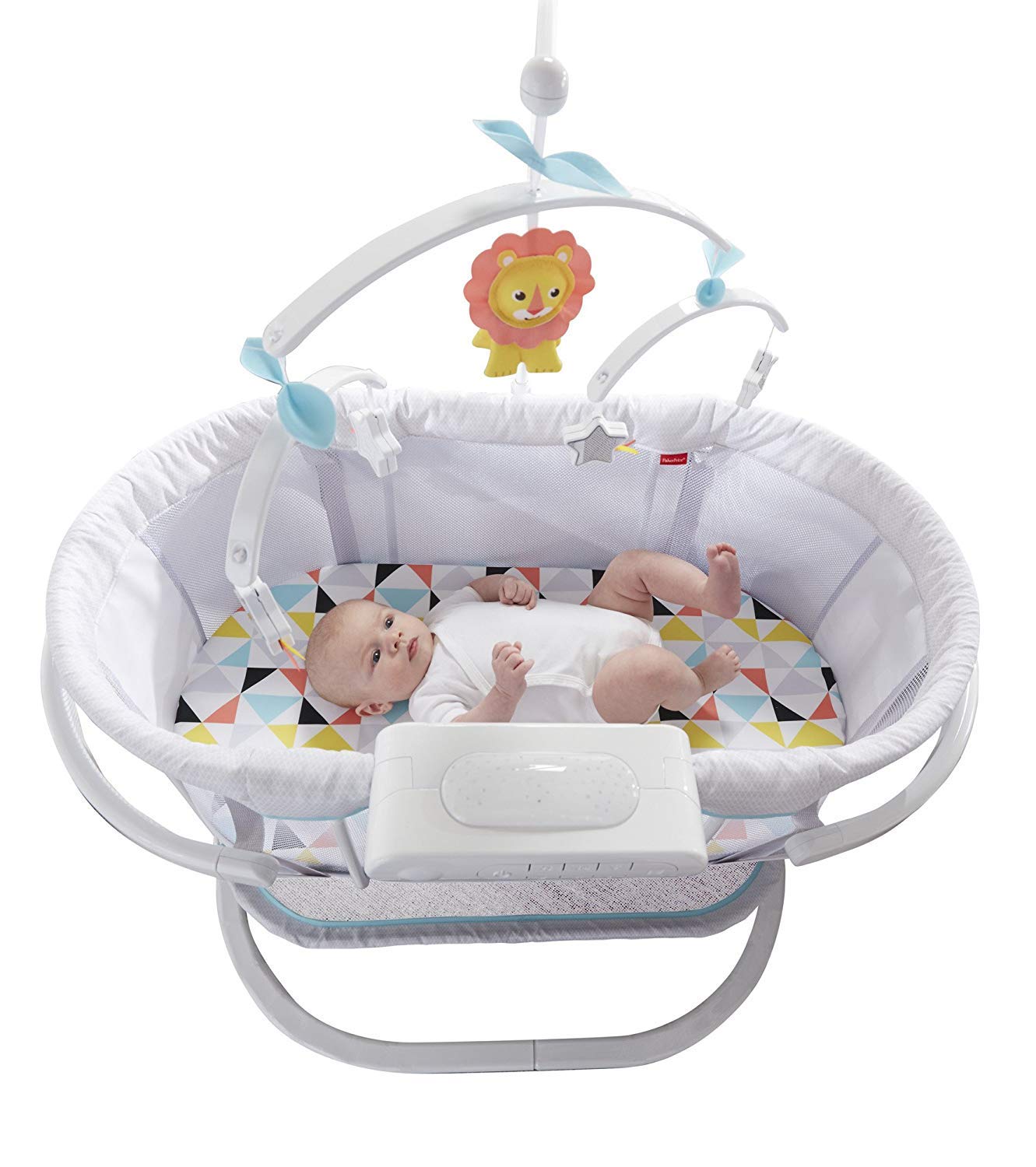 fisher price stow n go bassinet