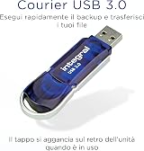 Integral 256GB USB 3.2 Gen 1 Flash Drive Courier Blue 120MBs Read view 2