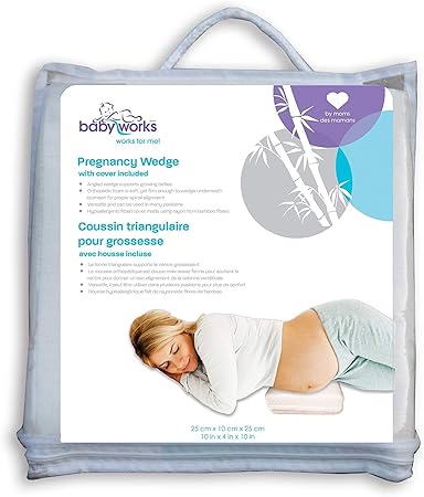 Amazon Com Pregnancy Wedge Pillow Soft And Comfortable Bamboo
