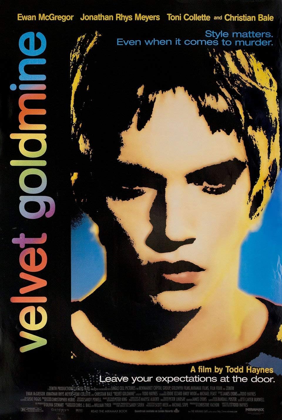 Velvet Goldmine 1998 U.S. One Sheet Poster