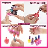 Townley Girl Barbie Nail Polish Set 15 Peel-Off with Toe Spacers Ages 3+ view 4