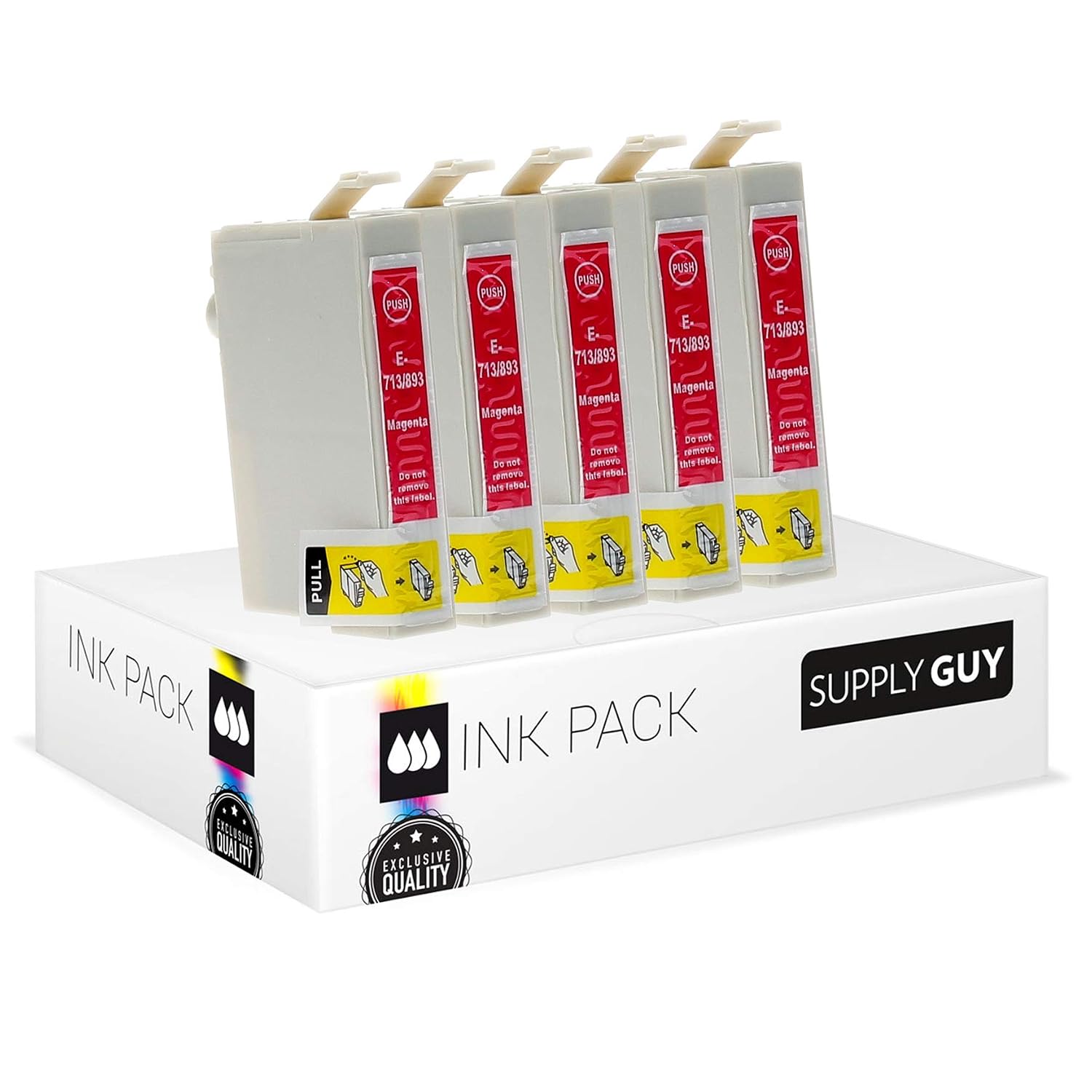 10 Cartuchos de Tinta Compatible con Epson T0715 4X Negro, 2X Cian, 2X  Magenta, 2X Amarillo Impresoras y accesorios Informática  futakuchi-hakata.com