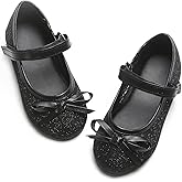 GINFIVE Toddler Girls Dress Shoes Little Girls Mary Janes Ballerina Flats Shoes Toddler