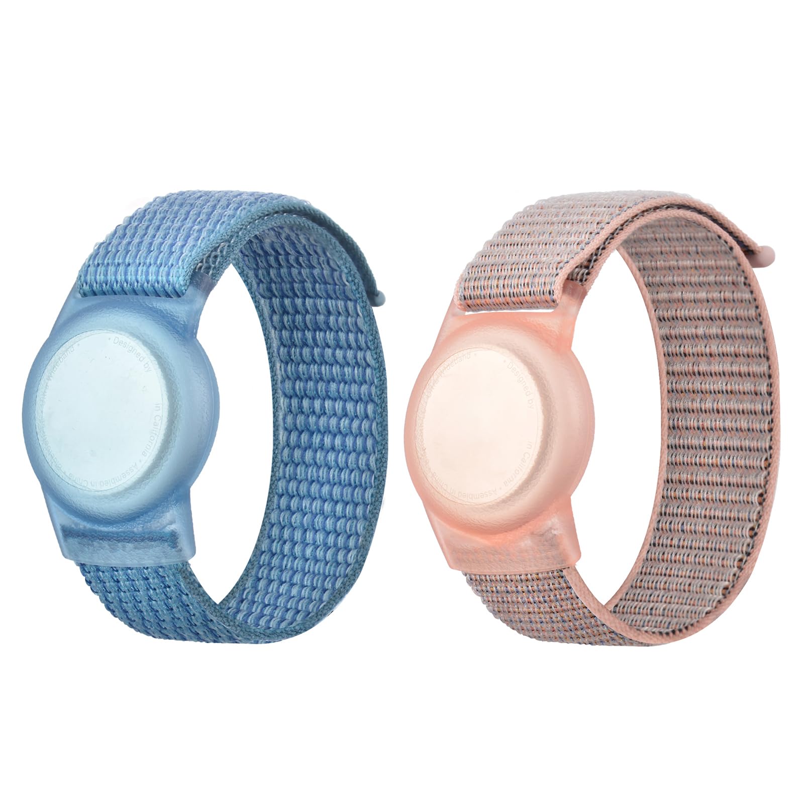 Air tag Wristband for Kids,2 PCS Child Seat Belt Anti-lost Adjustable Wrist Chain Adjustable Anti Lost Wristband Nylon for Toddler Child