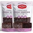 Miss Jones Baking Brownie Mix - Almond Flour, Gluten Free, Low Carb, No Sugar Added, Naturally Sweetened Desserts & Treats - Keto, Diabetic, Atkins, WW, Paleo Friendly (Pack of 2)