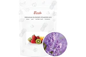 Fanale Premium Lavender Flavor Milk Tea Powder | Bubble Tea Flavoring Powder | Perfect for Baking, Smoothies, and Drinks - 2.2 lb 1kg | PWD090