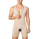 TAILONG Mens Bodysuit Shapewear for Tummy Control Gynecomastia Compression Shirts Full Body Shapewear Fajas Para Hombres