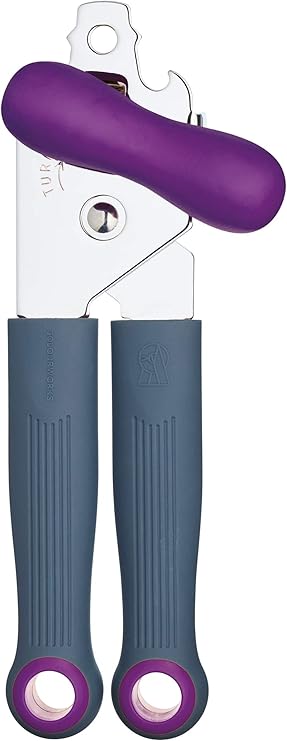 Colourworks Can Opener with Soft Grip Handle and Built In Bottle Opener