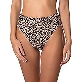 RELLECIGA Women's High Cut Bikini Bottom