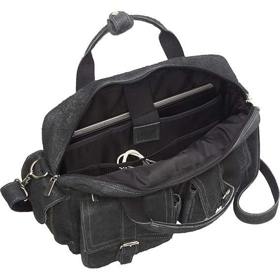 David King & Co. Double Pocket Briefcase