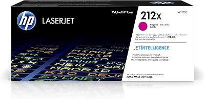 HP 212X High Yield Magenta Original LaserJet Toner W2123X 10,000 Pages