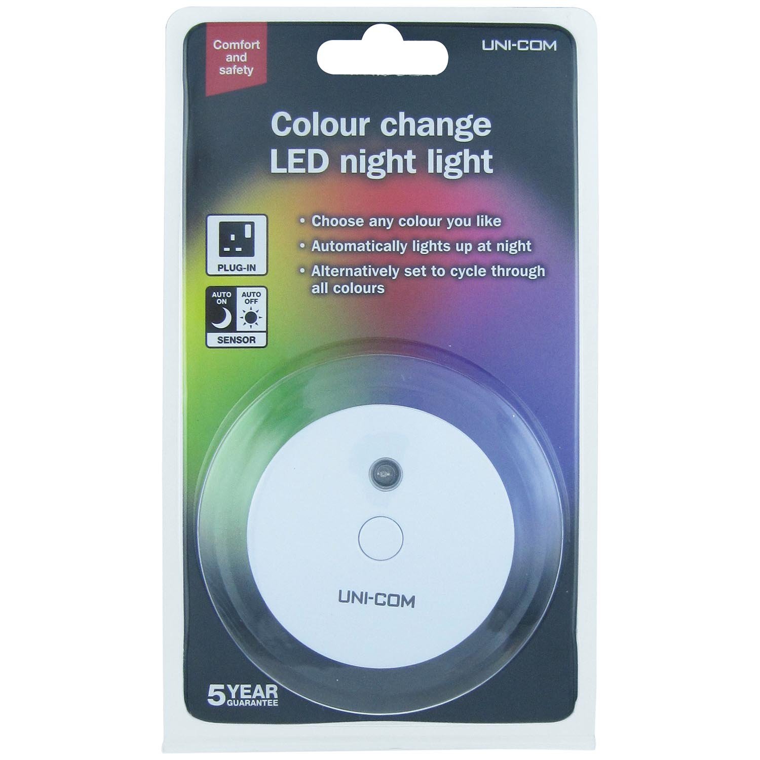 Uni-Com Colour Change Night Light