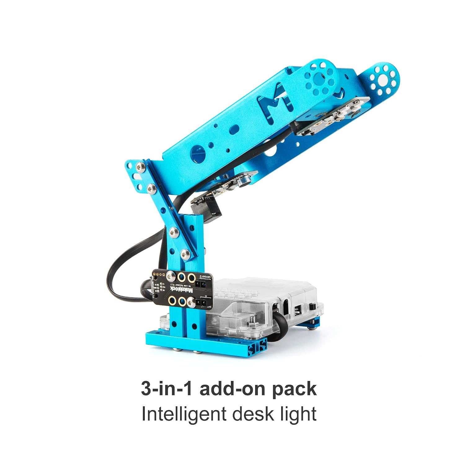 Makeblock mBot Add-on Pack Interactive Light & Sound, Robot 3-in-1 Add-on Pack (mBot Excluded), Blue, Light & Sound Add-on - Image 4