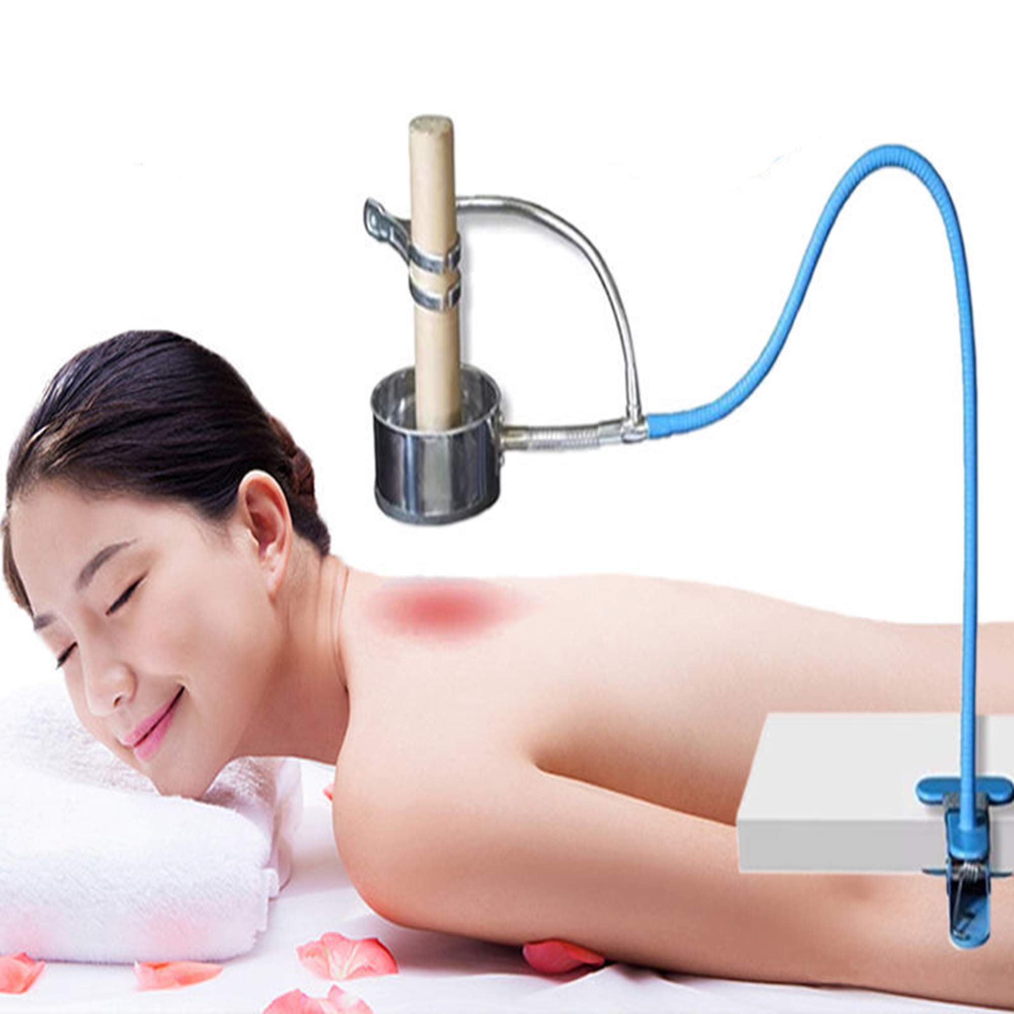 Photo 1 of Moxa Stick Burner Holder Moxa Strips Mugwort Moxibustion Stent Box Burner Tool Wormwood Artemisia????? (Moxibustion Stent)