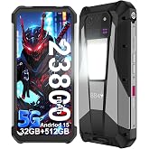 8849 Tank 3 Pro Phone 5G, 6.79" Android 15 Rugged Smartphone with Projector | IP68 Waterproof, 32GB+512GB, Heavy Duty Work Cell Phone, Outdoor Shockproof Camping Warehouse Road Maintenance Tough Phone